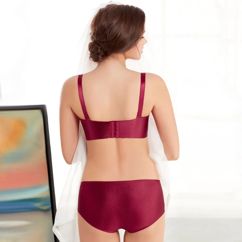 FEOYA плюс размер Бюстгальтер бесшовный массажный бюстгальтер для женщин пуш-ап