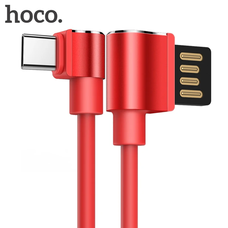 НОСО U37 Тип usb C 90 градусов быстрая зарядка usb c L Тип-c 3,1 шнур данных Зарядное устройство для samsung S8 S9 S7 Примечание 8 9 Xiaomi mi5
