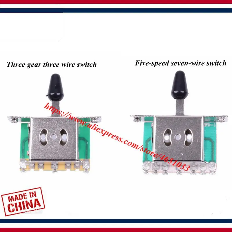 Guitar accessories - ST SQ electric guitar gear changer 3 and 5 timbre switches - Guitar parts