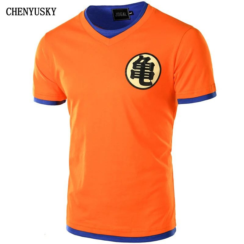S-XXXXL евро Размеры Dragon Ball футболка Для мужчин 2018 летний Z S Slim Fit Косплэй 3D футболки