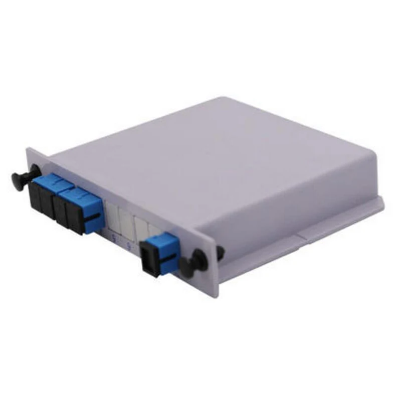 10 шт. SC UPC PLC 1X4 волоконно оптический распределитель коробки адаптер Conector Planar waveguide