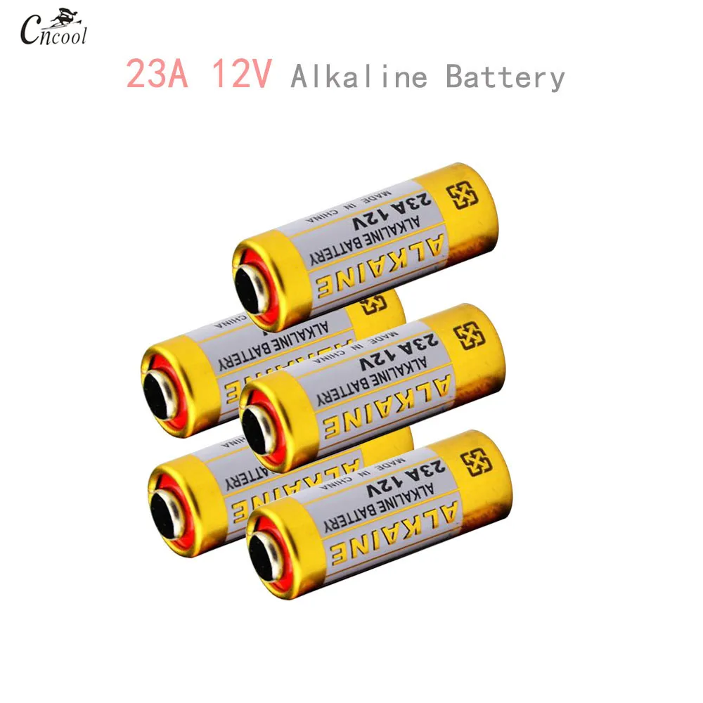 5 шт 23A12V Малый Батарея 23A 12 V 21/23 A23 E23A MN21 MS21 V23GA L1028 сухая щелочная батарея |