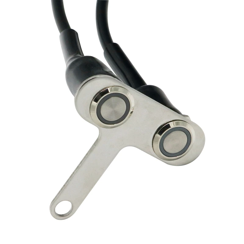 Светодиодный выключатель LMoDri для мотоцикла из нержавеющей стали с регулируемым