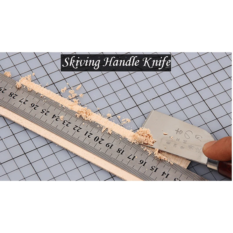 Инструменты сделай сам для работы с кожей острый нож ручной работы|skiving knife|leather