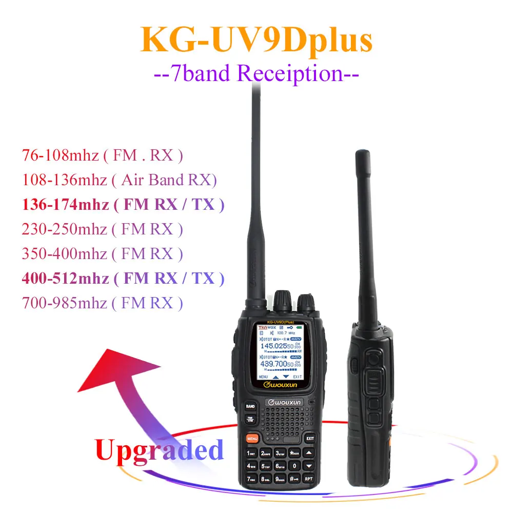 Двухсторонняя радиостанция для безопасности УКВ УВЧ|walkie talkie uhf|multi bandwalkie |
