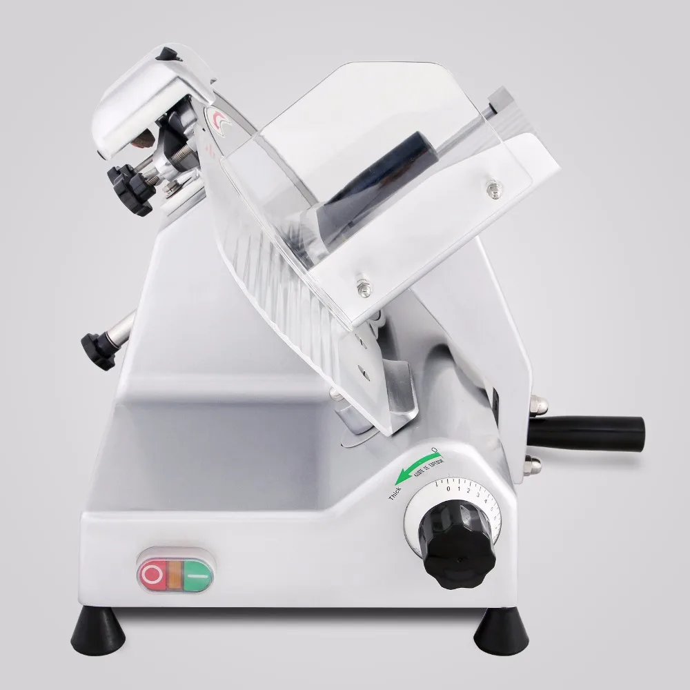 

Slicer Meat Cheese Slicer 10" Blade Deli Meat Grinder 240W 530RPM Food Cheese Electric Slicer