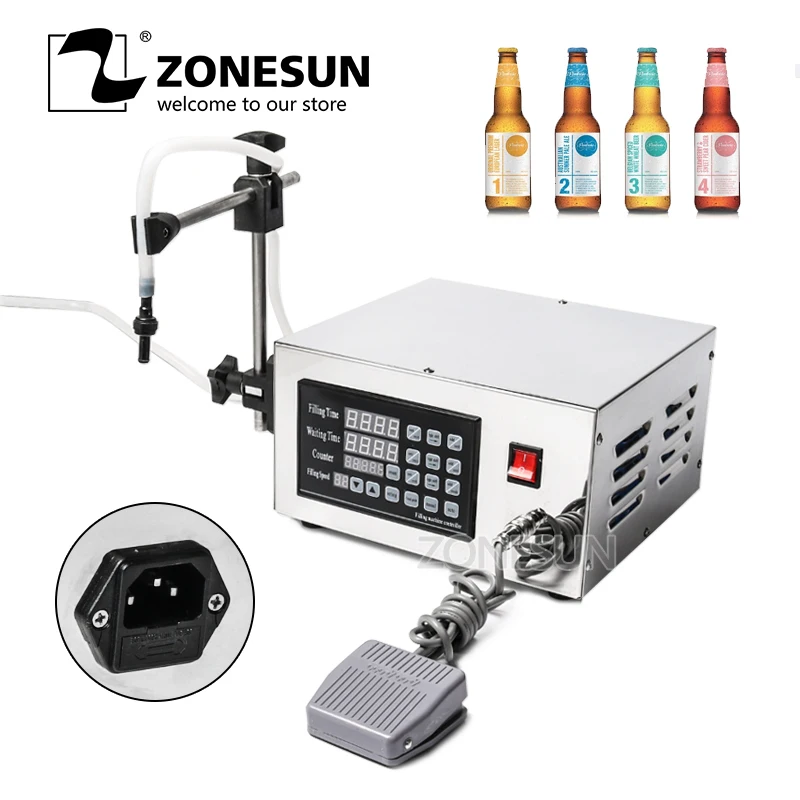 ZONESUN 5 мл к неограниченному электрическому водяному молочному насосу