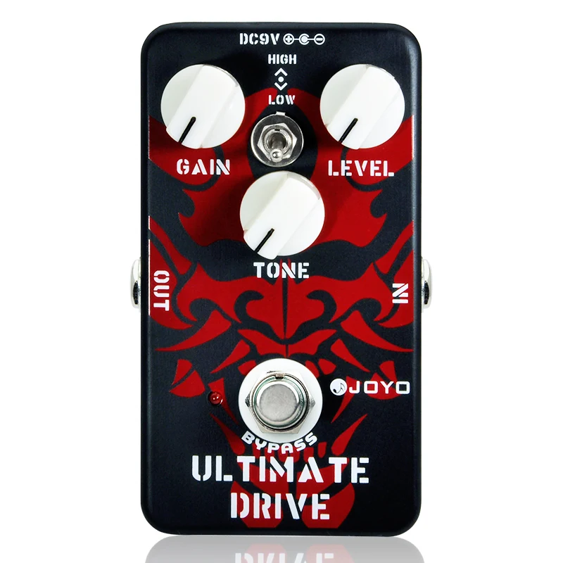 

JOYO JF-02 Guitar Effect Pedal Surpassing Diode Tube Amp Ultimate Drive Overdrive Features Bordering-on-distortion Overdrive