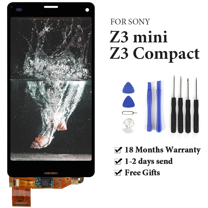 ЖК-дисплей с сенсорным экраном и рамкой в сборе для Sony Xperia Z3 LCD D6603 D6633 D6653 D6683 |