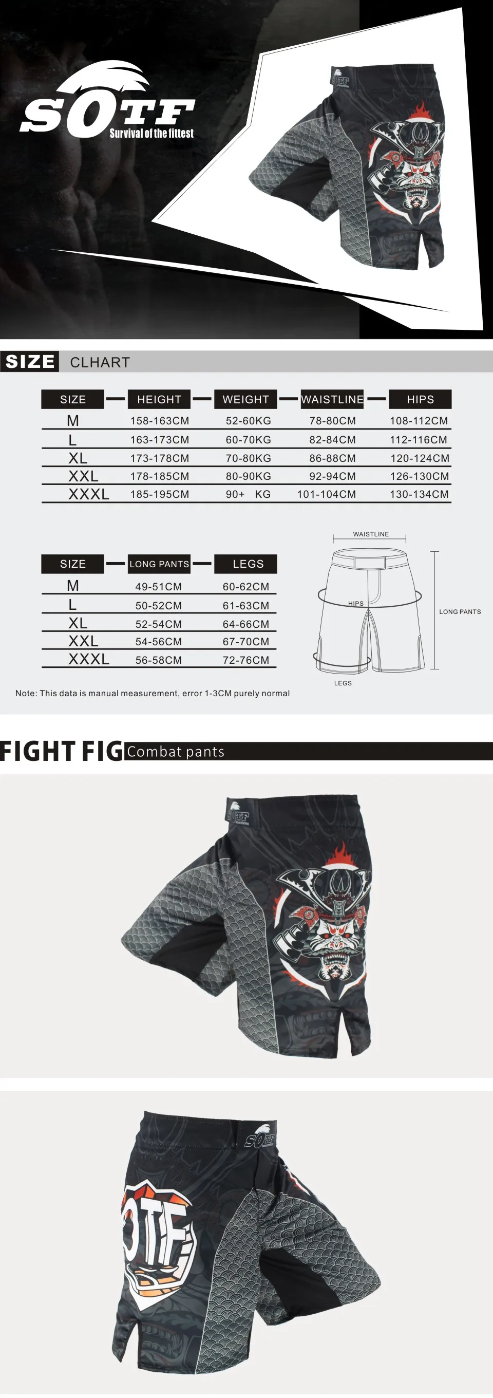 Men's shorts kickboxing short muay thai MMA trunks mma shorts camo boxe Boxing Sanda fight wear tatami Pants