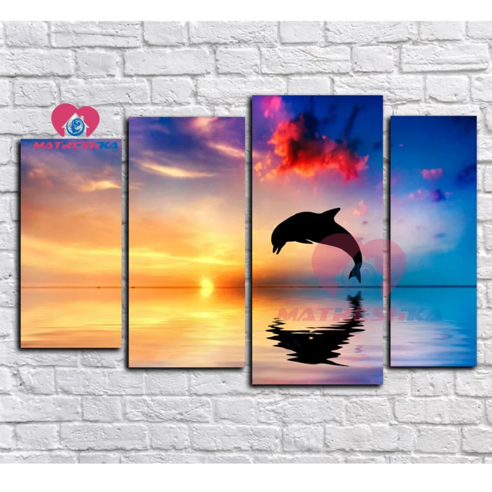 Алмазная вышивка пейзаж мозаика алмазная полная сборка сделай сам живопись 5d