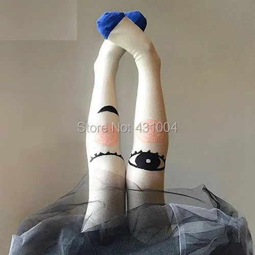 Kacakid/Колготки для маленьких девочек Осенние милые колготки с большими глазами