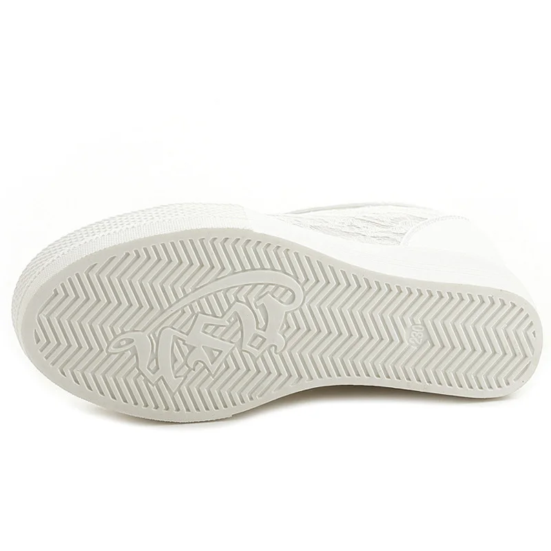 Женские туфли на платформе WDZKN повседневные высоком каблуке черные белые