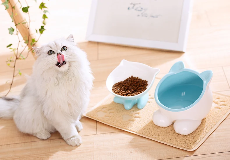 HOOPET собака Кормушка для кошек миска для кошачьего корма блюдо для домашних животных керамические миски аксессуары