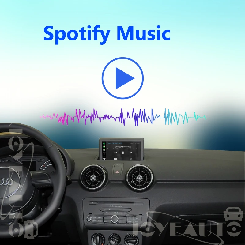 Joyeauto Aftermarket A1 Q3 MMI RMC OEM Wifi беспроводной Apple CarPlay интерфейс модифицированный для Audi с сенсорным экраном камера заднего вида