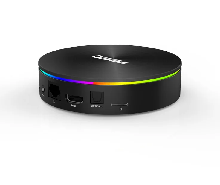 T95Q Amlogic S905X2 Android 8,1 ТВ BOX 4 K Smart Media Player 4 GB 32G/64 GB DDR4 4 ядра 1000 M 2,4G и 5 ГГц Wi-Fi