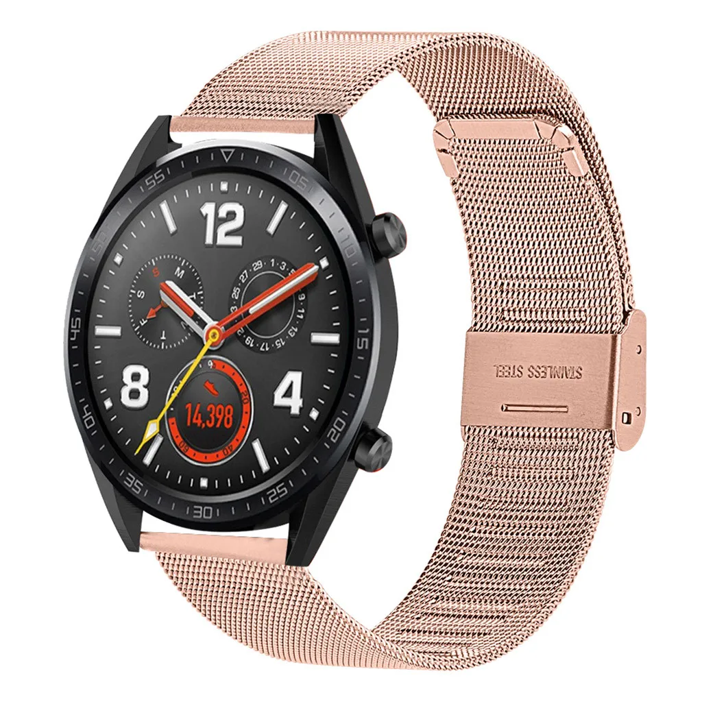 Сменный ремешок из нержавеющей стали для huawei Watch GT Active 46 мм Honor Magic Q60