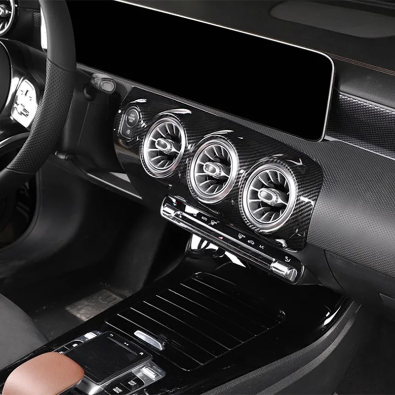 Стайлинг автомобиля для Mercedes Benz A Class W177 2019 центральная консоль Крышка