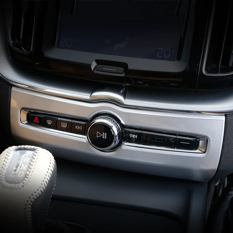 Выключатель кондиционера для Volvo XC60 2018 2019 1 шт.|Хромирование| |