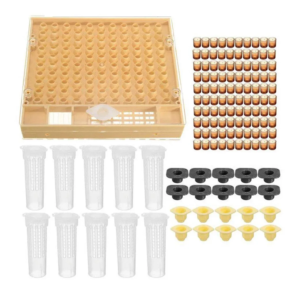 1 Набор инструментов пчеловодства пчелы Король Королева Rearing Cupkit система
