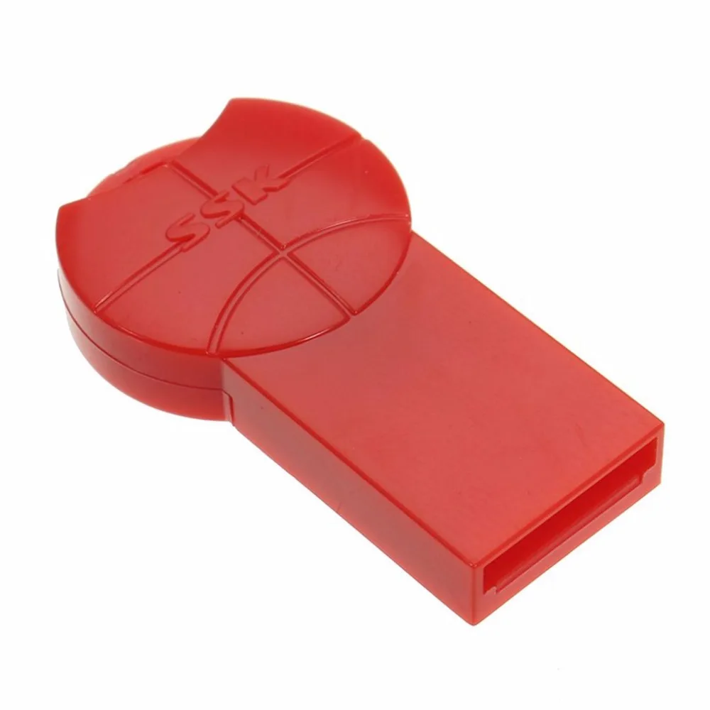 SSK Micro SD TF кардридер SDHC высокоскоростной USB2.0 модный Мини Смарт USB для компьютера