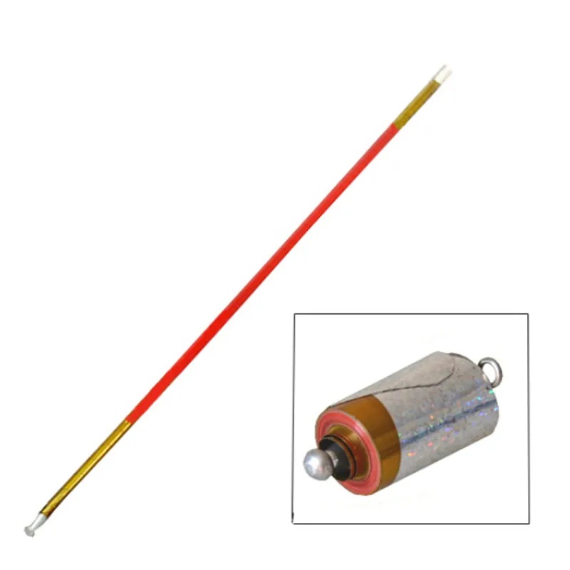 

Professional Metal Steel Appearing Cane (1.4M,Gold-Red-Gold Color) Magic Tricks Stage Gimmick Illusion Props Long Magie Wand