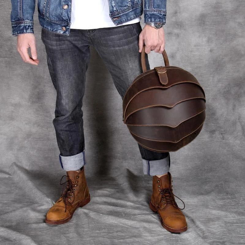 2019 дизайнерский рюкзак ручной работы из воловьей кожи винтажный брендовый