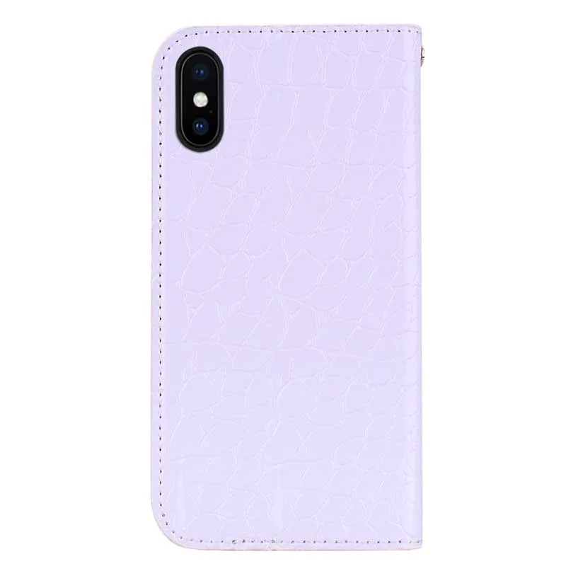 Чехол сверкающий с блестками для iPhone 11 Pro XS Max XR X Крокодил Аллигатор бумажник флип-чехол для Coque iPhone 8 7 6 6S Plus 5S SE чехол