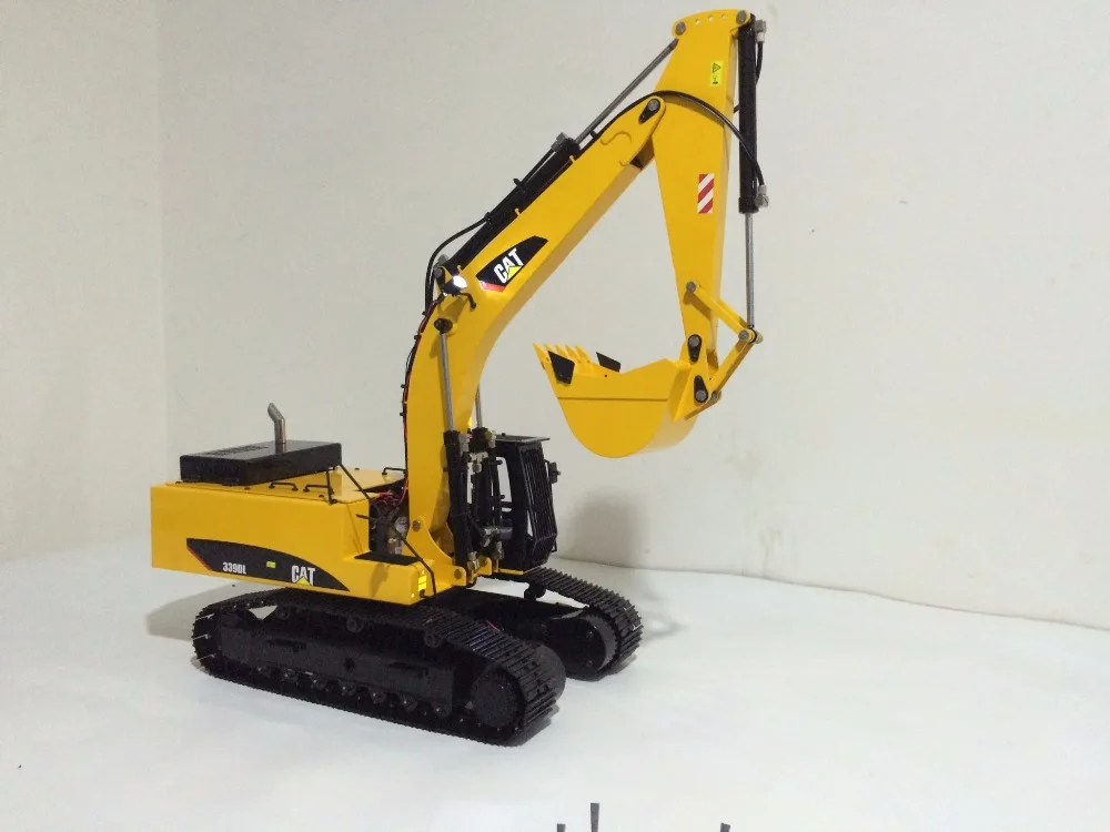 Новинка! 1/12 RC гидравлический экскаватор CAT339DL Pro \ Радиоуправляемый экскаватор|rc