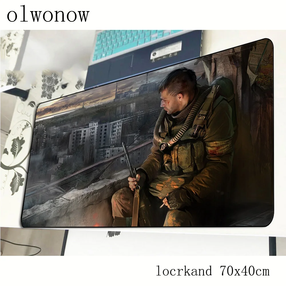Игровой коврик для мыши stalker 700x400x2 мм игровой ноутбука большой лучший продавец
