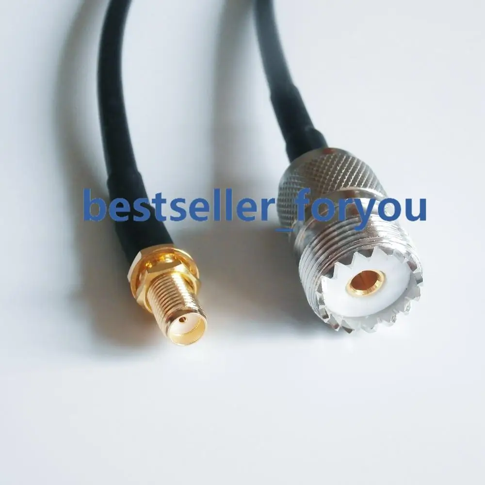 Гнездовая перегородка SMA в UHF SO239 SO-239 гнездовой разъем RG58Cable 1 м | Обустройство дома