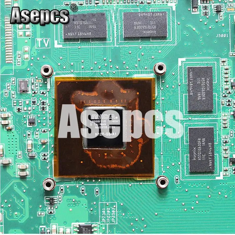 Asepcs N53SV материнская плата для ноутбука ASUS N53SN N53SM N53S N53 тест оригинальная GT50M