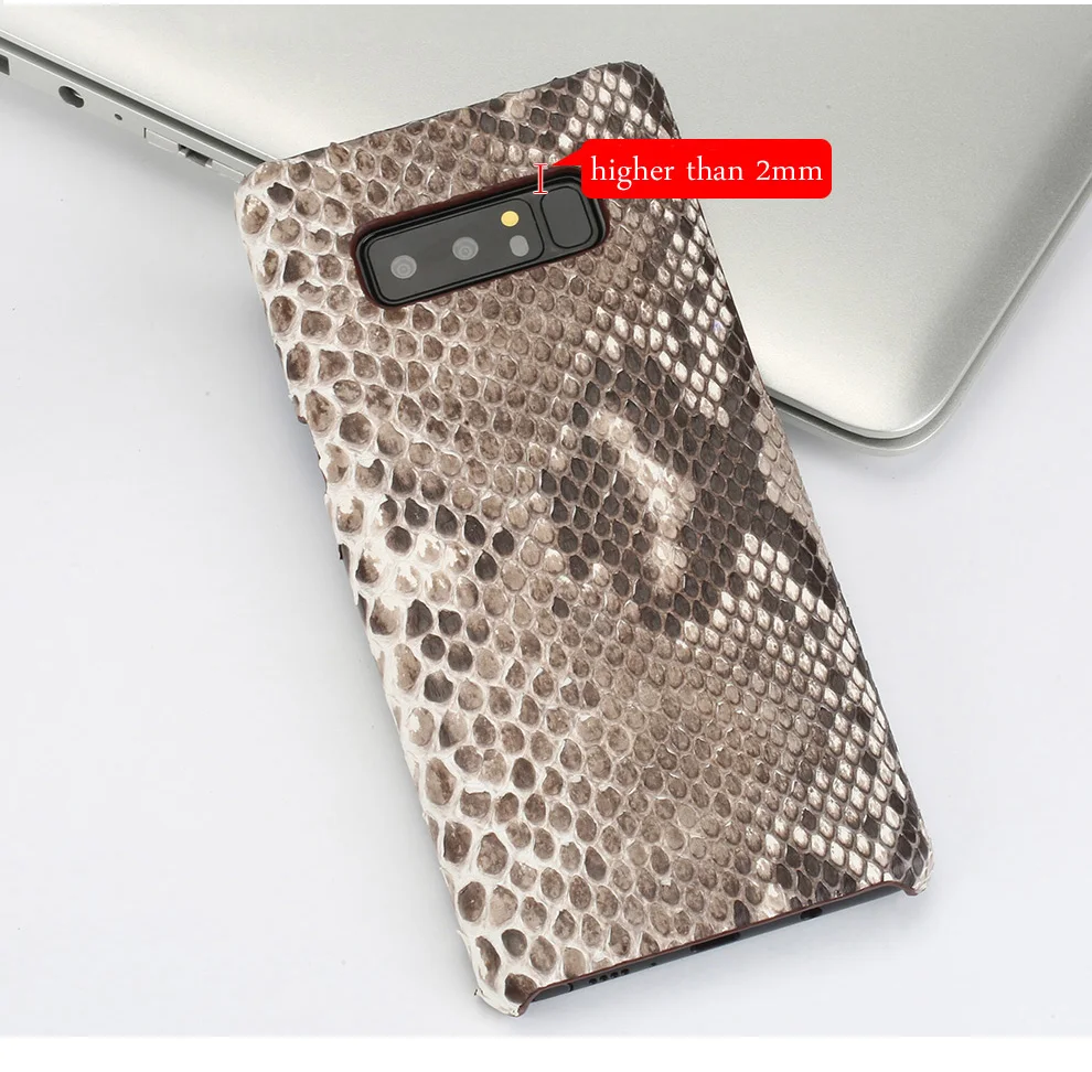 Чехол для телефона из кожи питона для samsung Galaxy S8+ plus S9 S9plus Note 8 роскошный модный защитный чехол a50
