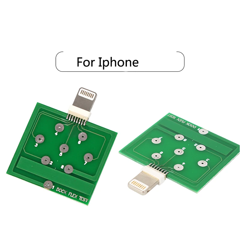 Зарядная док-станция гибкий легкий USB тестовая плата инструмент для iPhone 8 7 6 6S Plus U2 Android микро USB смартфон ремонт