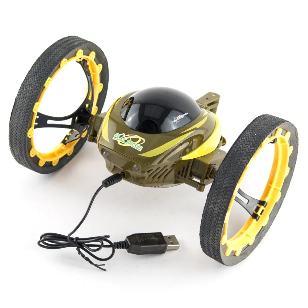 RC автомобиль с дистанционным управлением робот отскок со светодиодным звуком