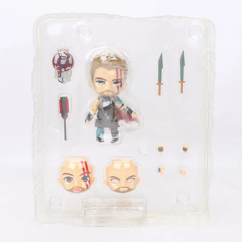 10 см игрушки Marvel Nendoroid 1037 Мстители эндшпиль Железный человек паук ПВХ Фигурка Железный Паук супер герой Коллекционная модель - Цвет: 863 thor no box