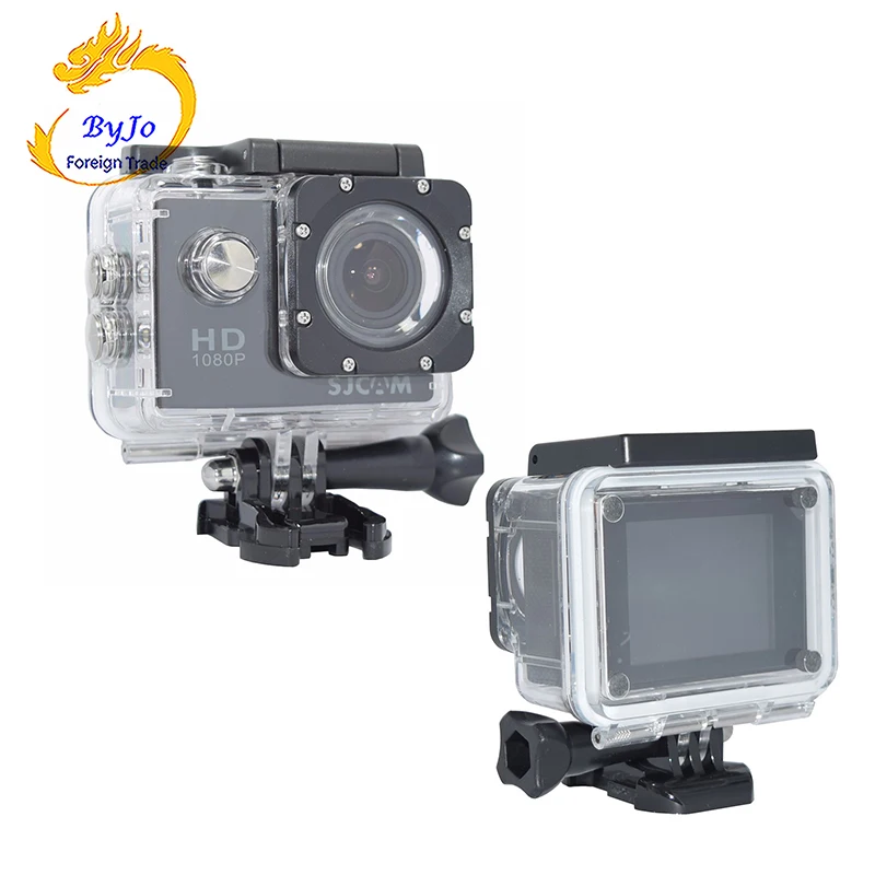 Оригинальная Экшн камера SJCAM серии SJ4000 1080P HD 2 0 &quotSJ4000 и WIFI Водонепроницаемая