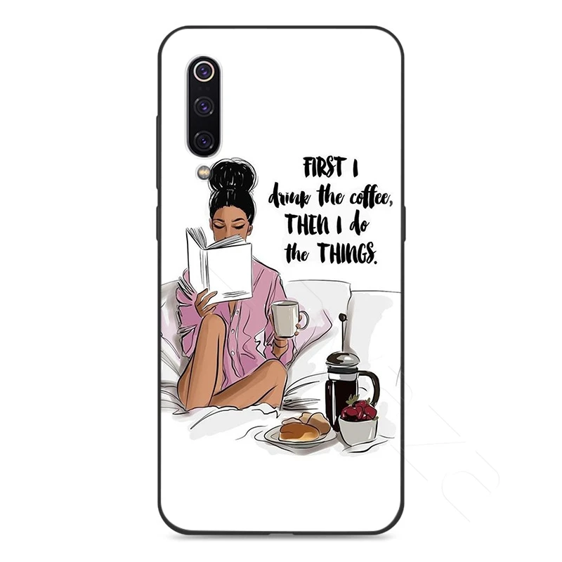 6 Lavaza Vogue чехол принцессы для девочек кофейного цвета для Xiaomi Redmi Note 8 8A 7 6 6A 5 5A 4 4X 4A Go Pro Plus Prime - Цвет: 6