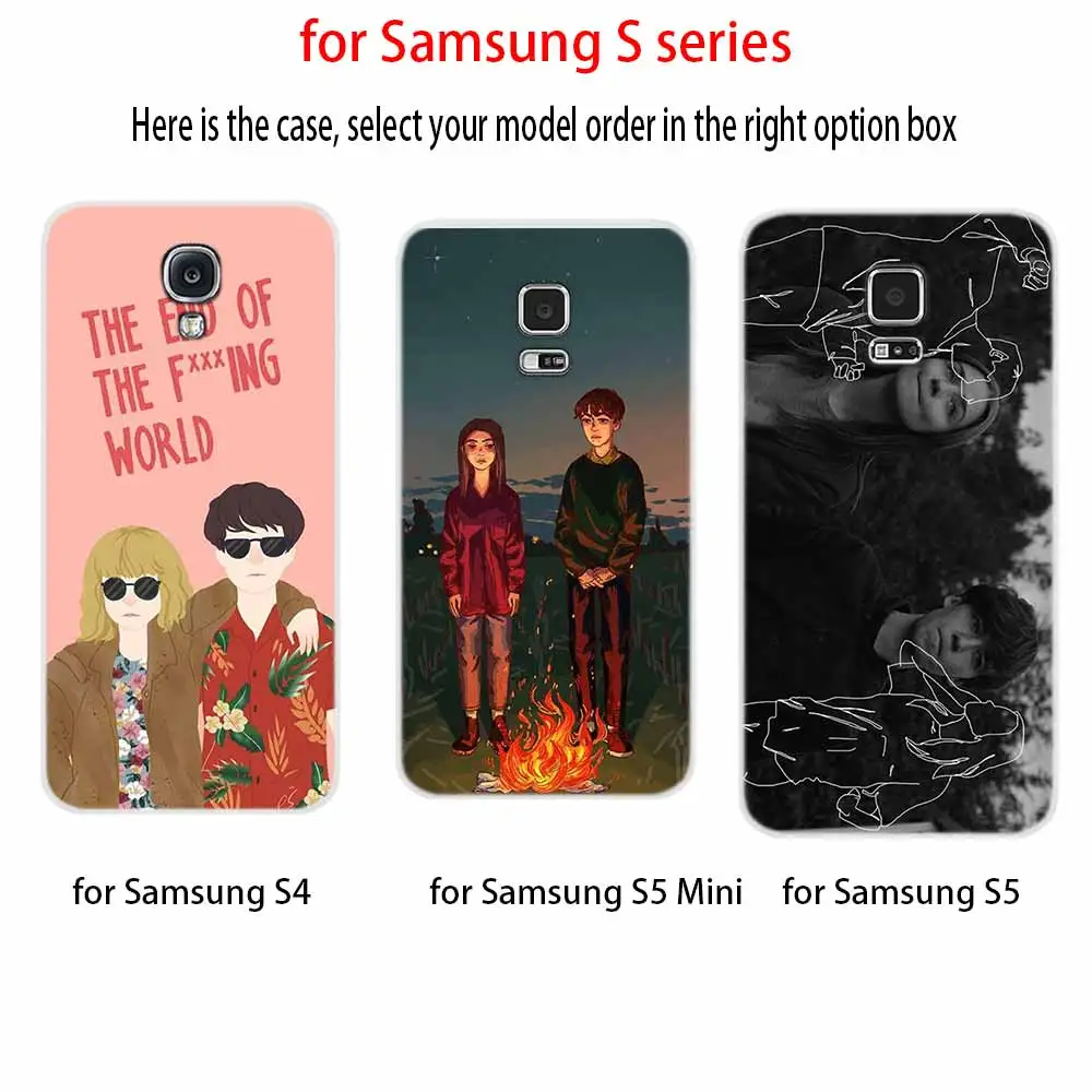 Конец fing fxxxing мирового искусства Мягкая обложка для Samsung Galaxy S7 край S8 S9 S10 S11 S20 S21 рlus