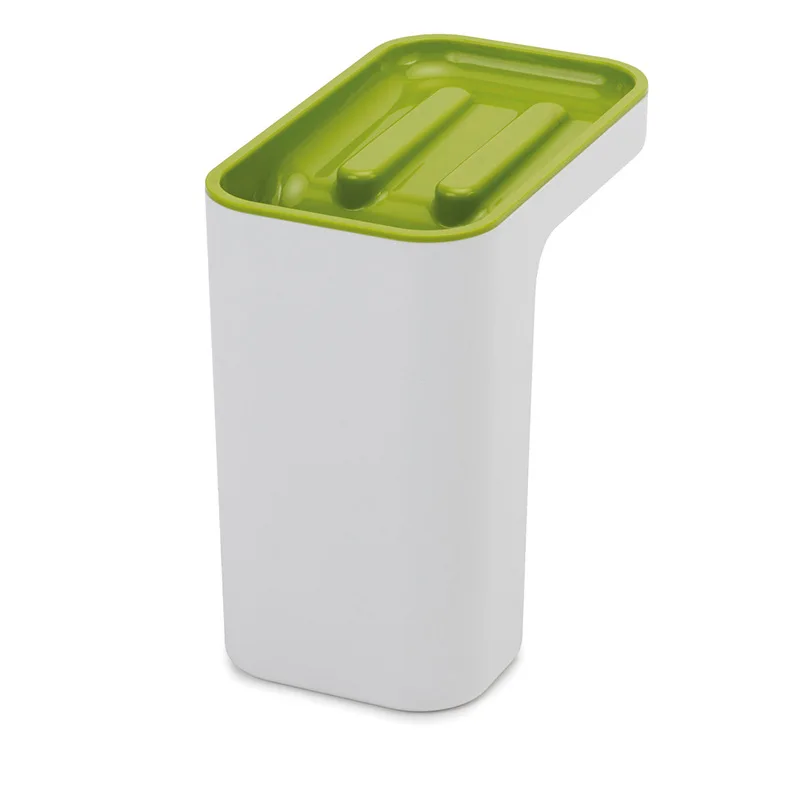 

Plastic Sponge Kitchen Box Draining Rack Dish Self Draining Sink Storage Rack Kitchen Organizer Stands Utensils Rack Tool