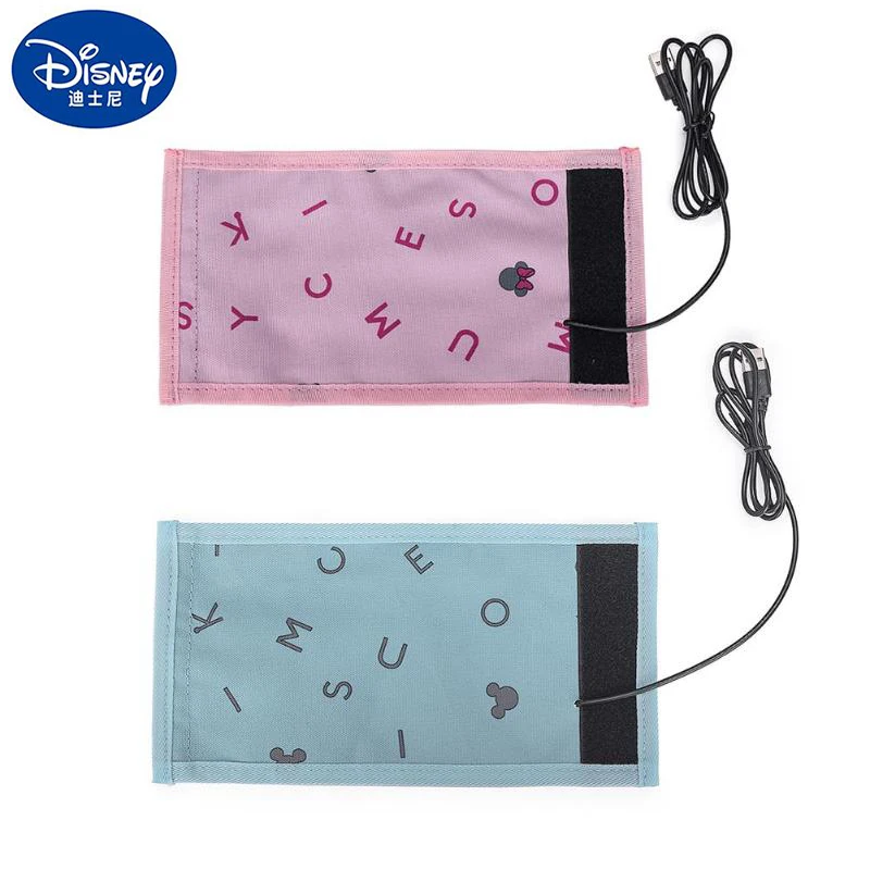 DISNEY USB Baby Nursing Milk Water Bottle Warmer Travel Stroller Insulation Bags Infant Insulated Bag Baby Nursing Bottle Heater