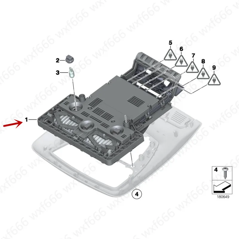 Центральный контроллер управления автомобильным освещением переключатель