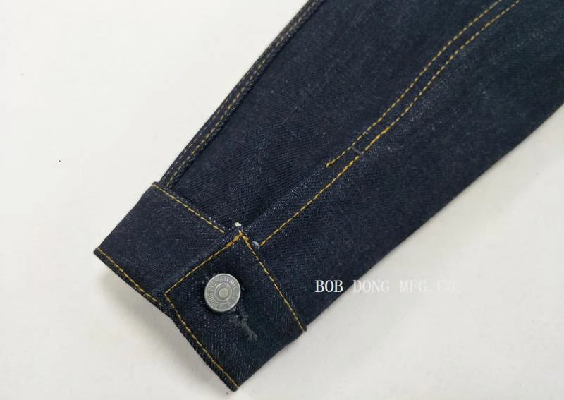 BOB DONG 23oz Selvage джинсовая куртка винтажная одежда 507XX Trucker Selvedge пальто