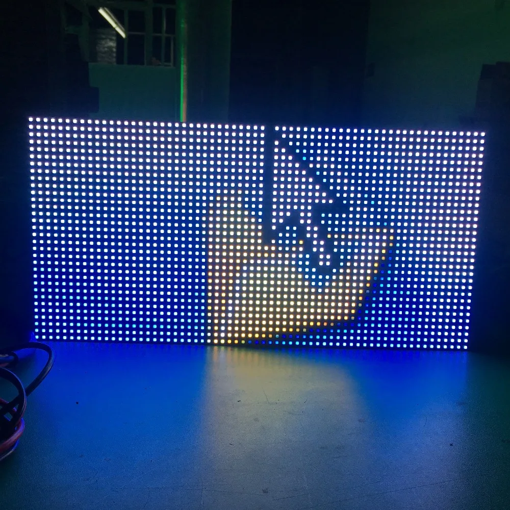 Недорогой уличный светодиодный дисплей p5 320 мм x 160 полноцветный rgb P5 модуль 32x64