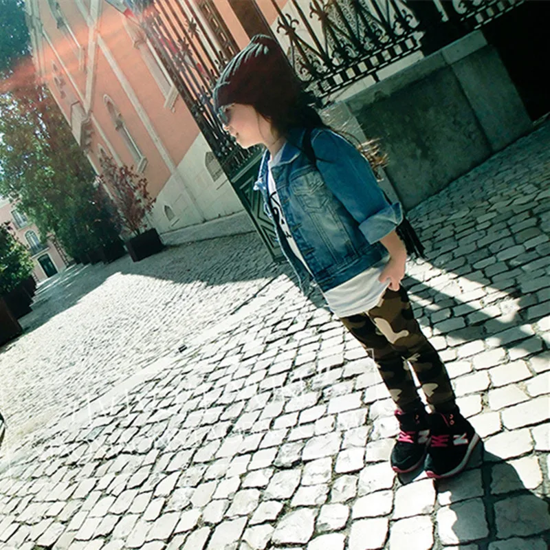 Штаны для маленьких девочек 2016 г. детская корейская одежда детские леггинсы