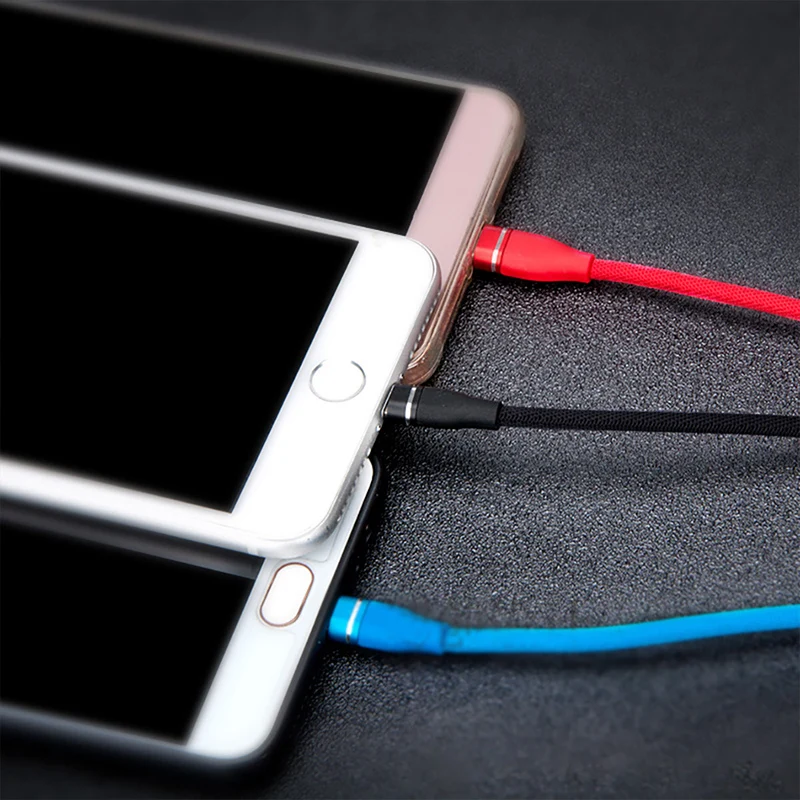 NOHON Универсальный 3 в 1 кабель зарядного устройства для iPhone X 7 8 6 Plus Micro usb type C samsung