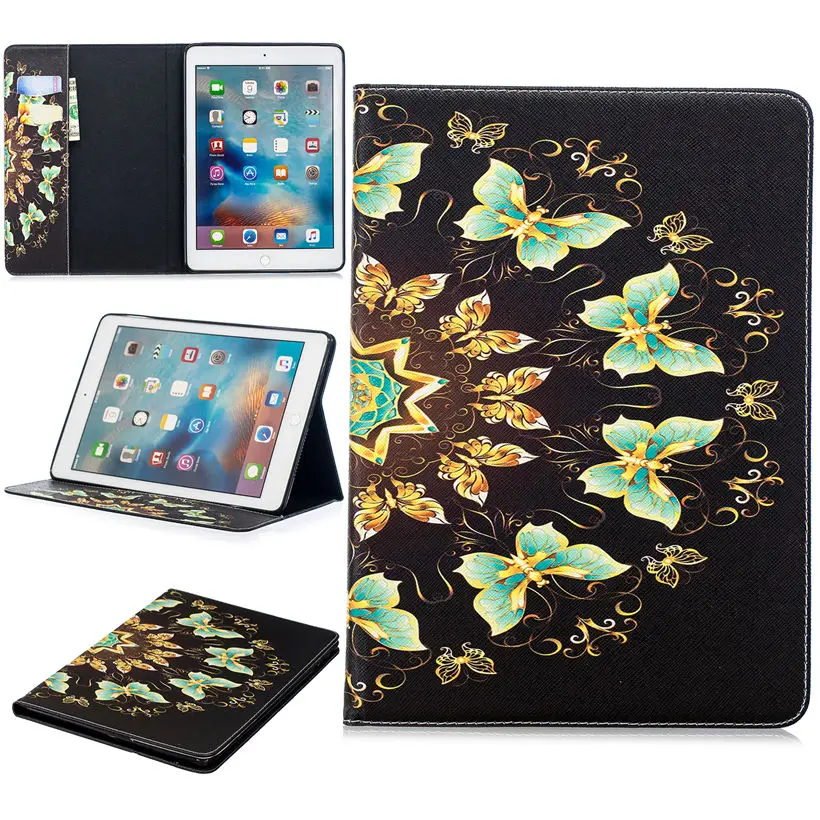 Чехол для Apple iPad 9 7 дюйма 2017 2018 6-го поколения A1954 A1822 A1893 чехол Air 1 2 Pro