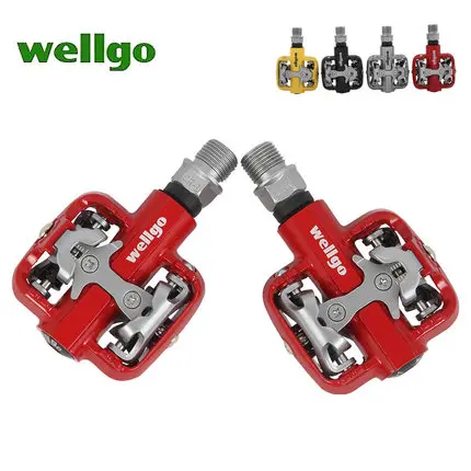 Педали Wellgo WM001 MTB для внедорожного велосипеда бесцветные педали совместимые с