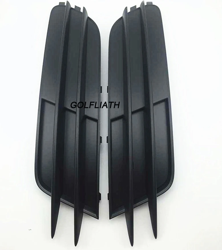One Pair of Chrome matte black Auto Car Front Lower Bumper Grilles Grille for Audi A6 C7 2012-2014 | Автомобили и мотоциклы