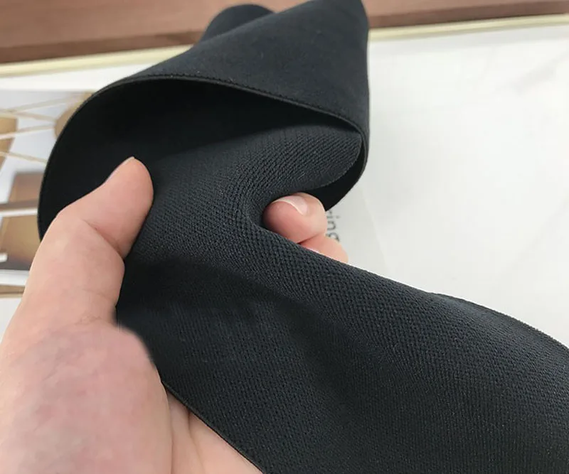 3meters white black Flat Elastic Band Sewing Clothing Accessories Nylon Webbing Garment Width 8cm 10cm | Дом и сад